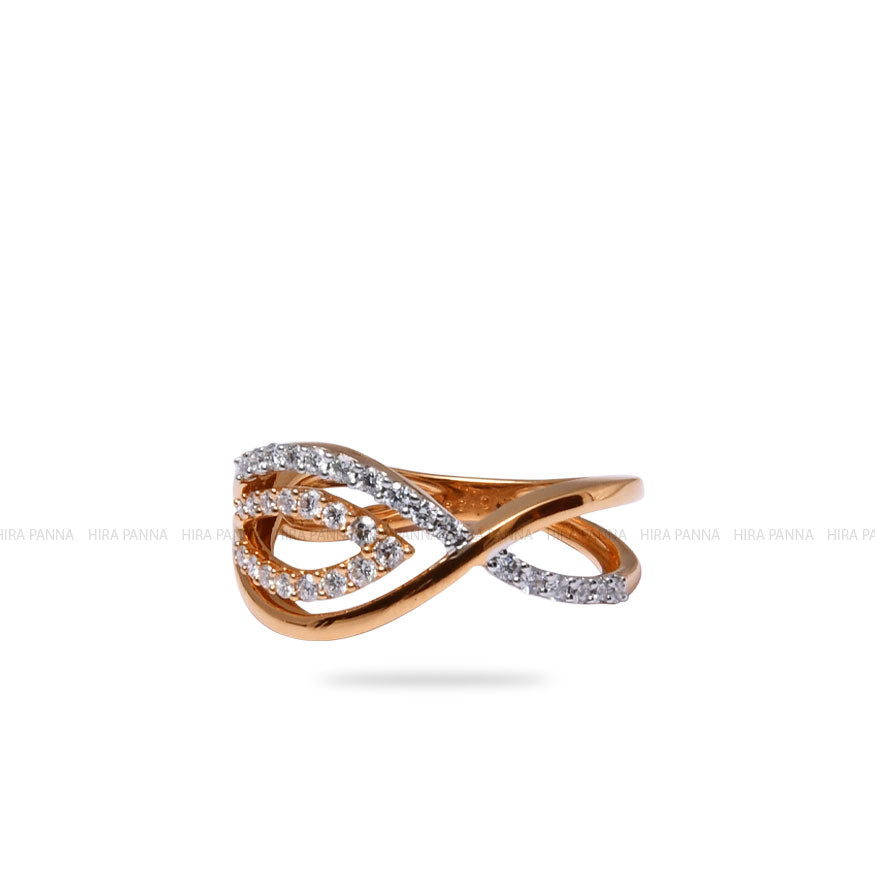 Rose Gold Diamond Ring