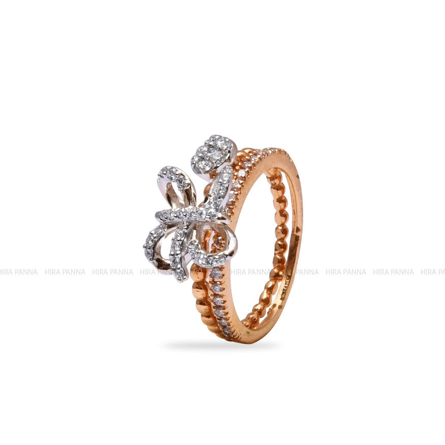 Rose Gold Diamond Ring