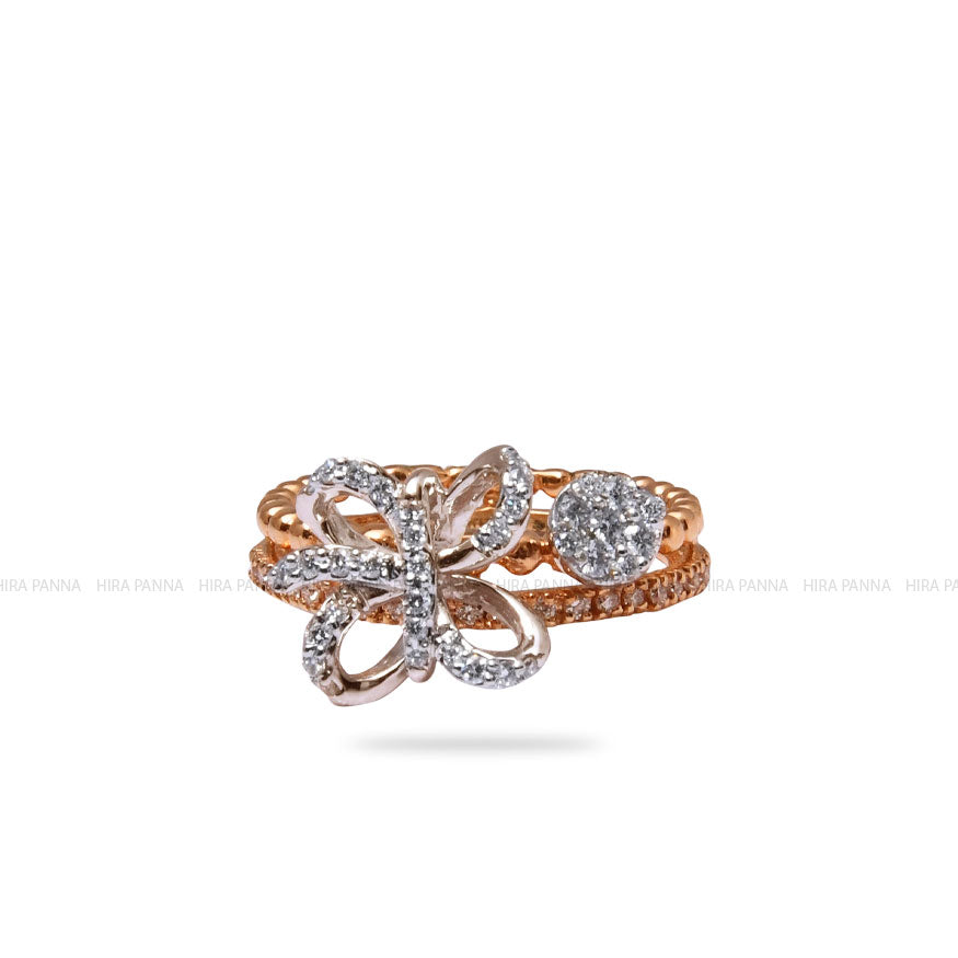 Rose Gold Diamond Ring