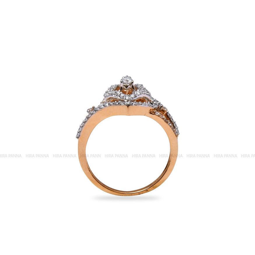 Rose Gold Diamond Ring