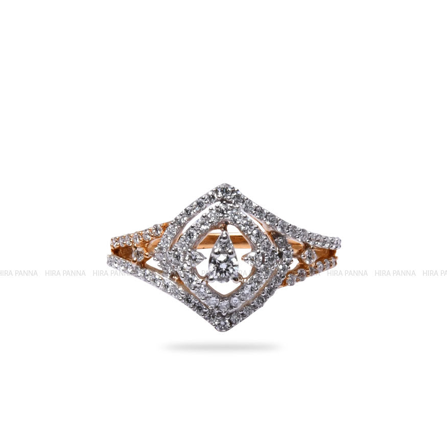 Rose Gold Diamond Ring