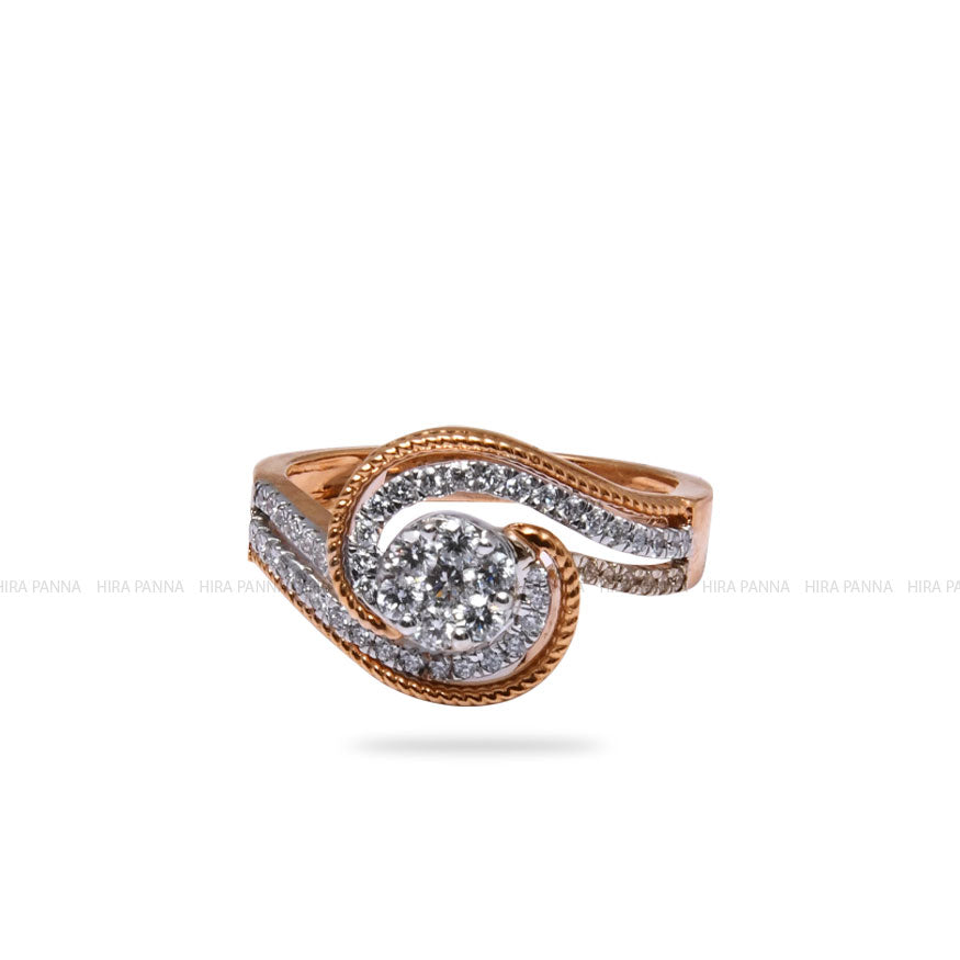 Rose Gold Diamond Ring