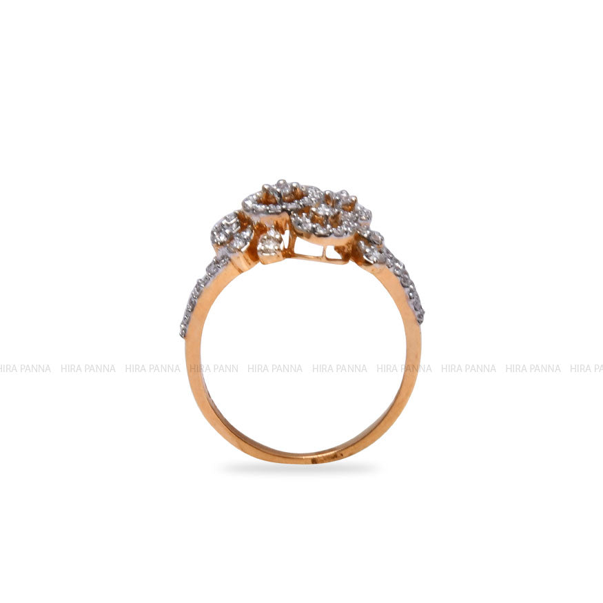 Rose Gold Diamond Ring