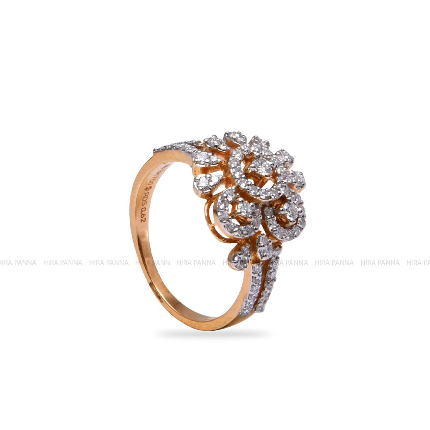 Rose Gold Diamond Ring