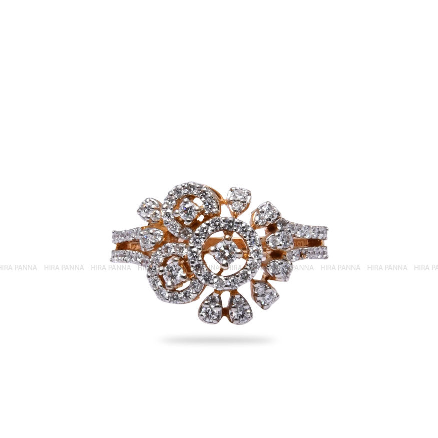 Rose Gold Diamond Ring