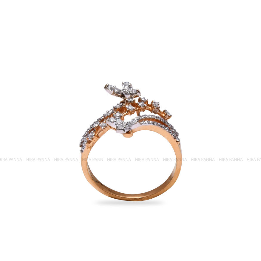 Rose Gold Diamond Ring