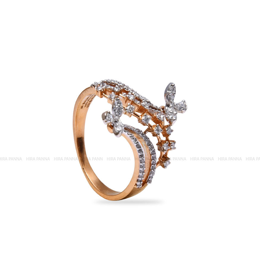 Rose Gold Diamond Ring