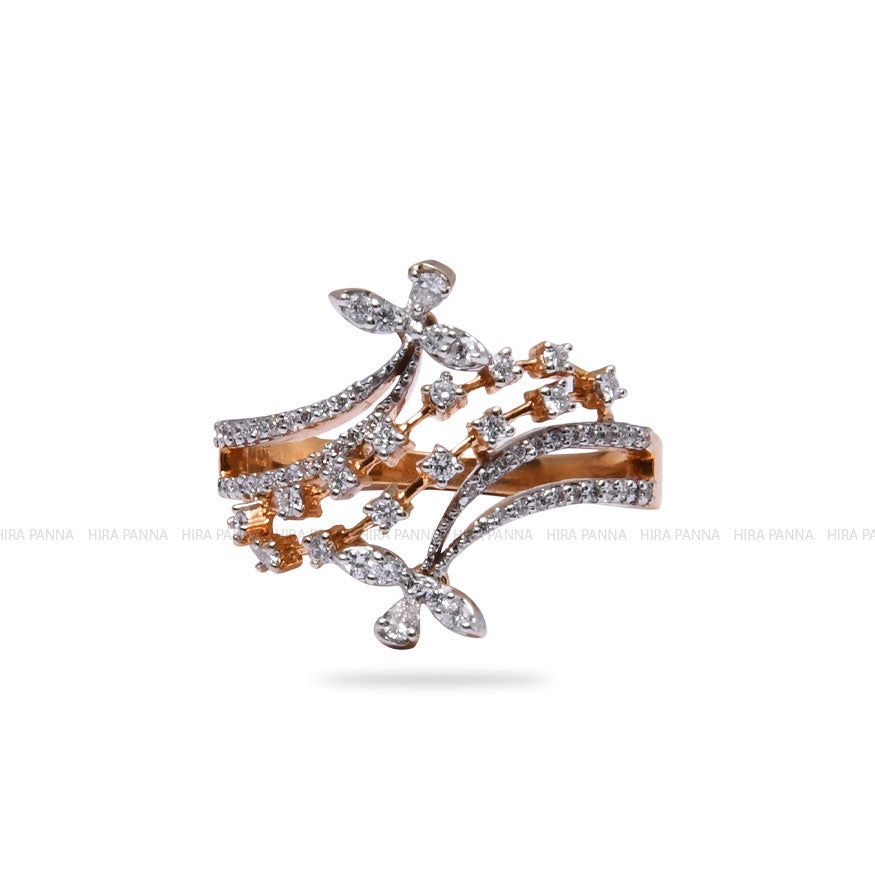 Rose Gold Diamond Ring