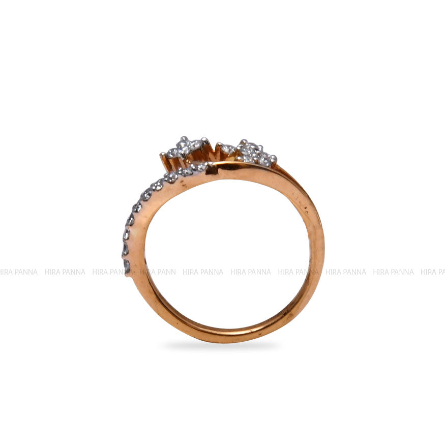 Rose Gold Diamond Ring