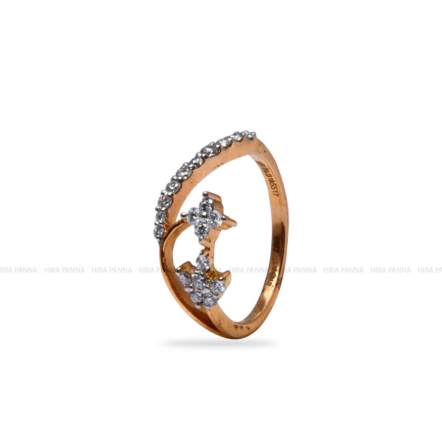 Rose Gold Diamond Ring