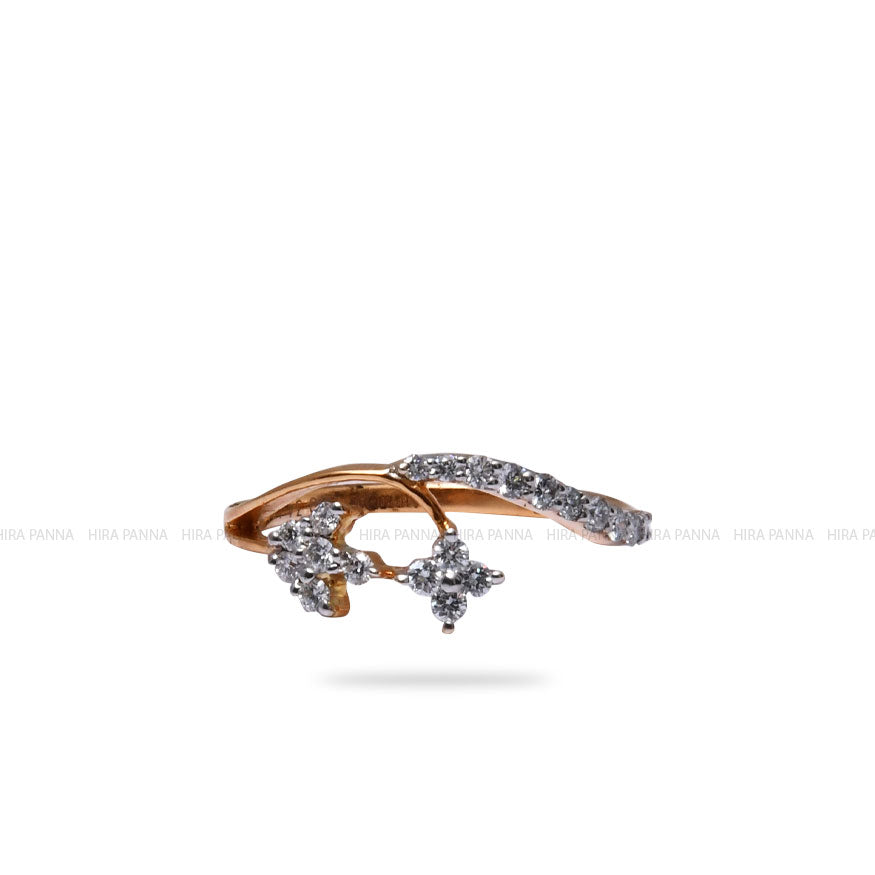 Rose Gold Diamond Ring