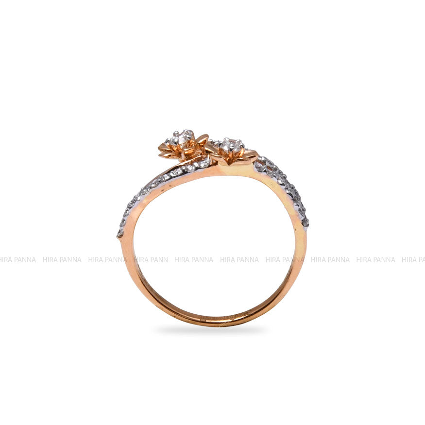 Rose Gold Diamond Ring