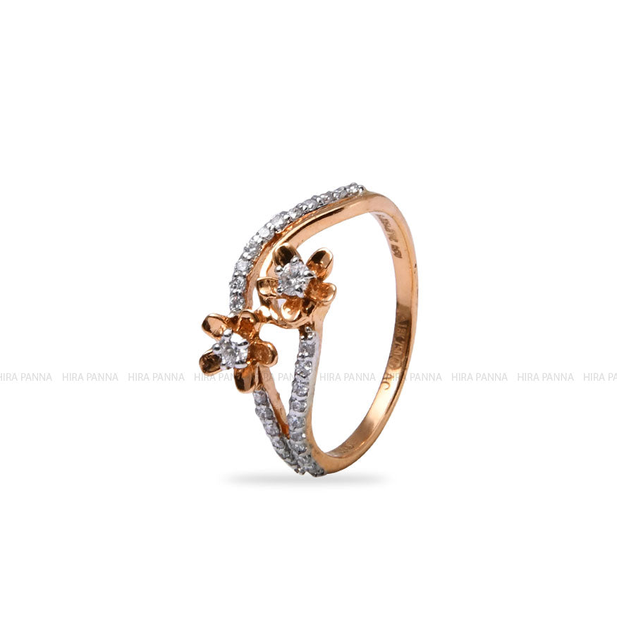 Rose Gold Diamond Ring