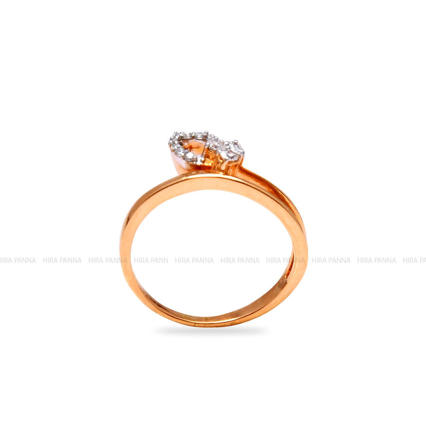 Rose Gold Diamond Ring