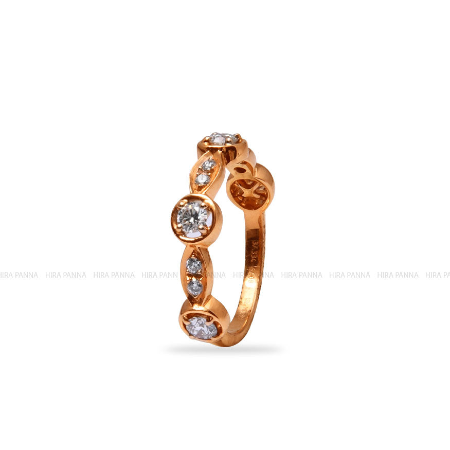 Rose Gold Diamond Ring