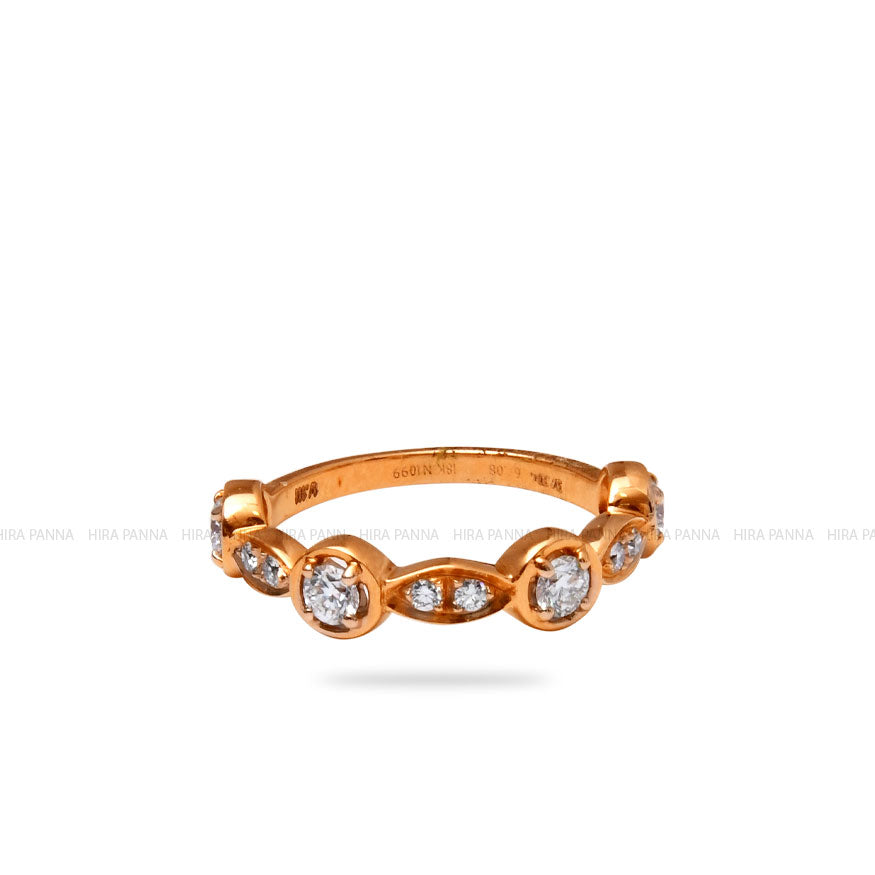 Rose Gold Diamond Ring