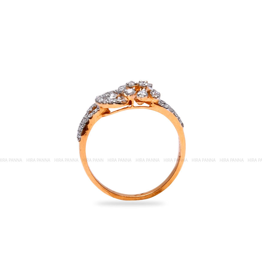 Rose Gold Diamond Ring