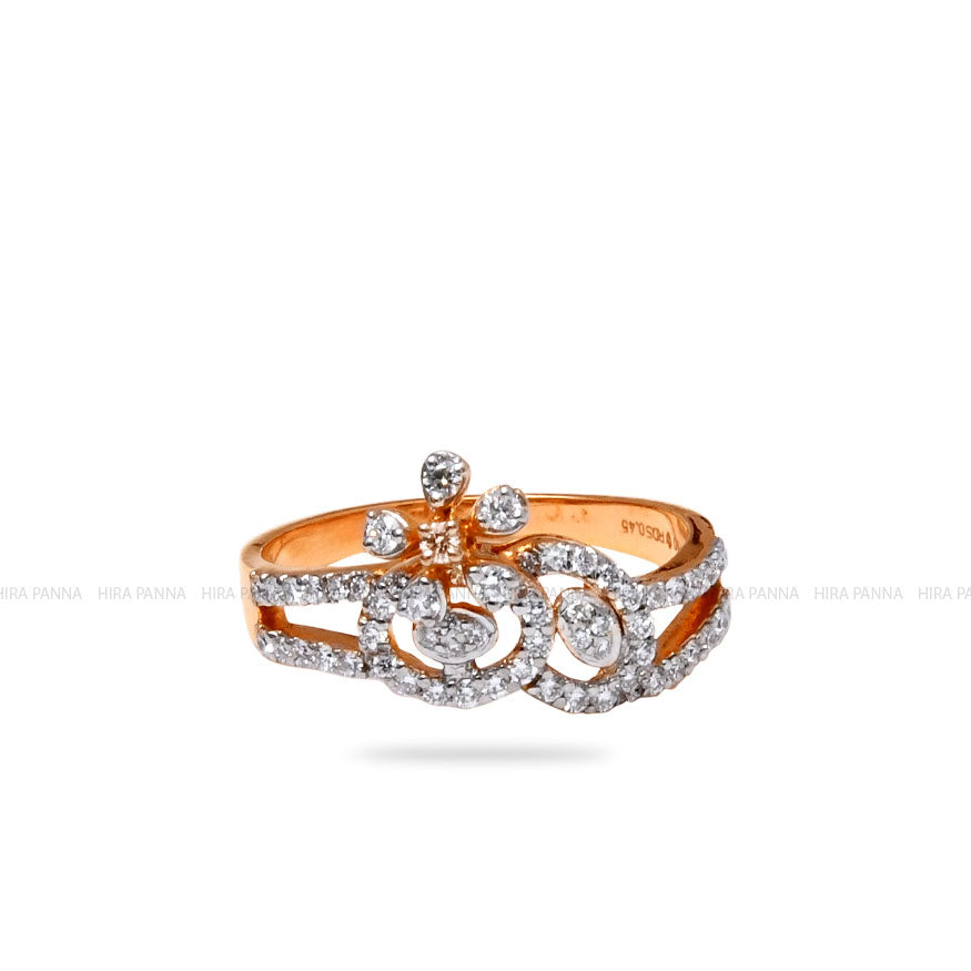 Rose Gold Diamond Ring