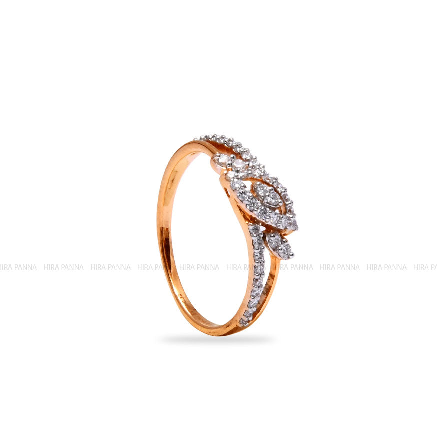 Rose Gold Diamond Ring