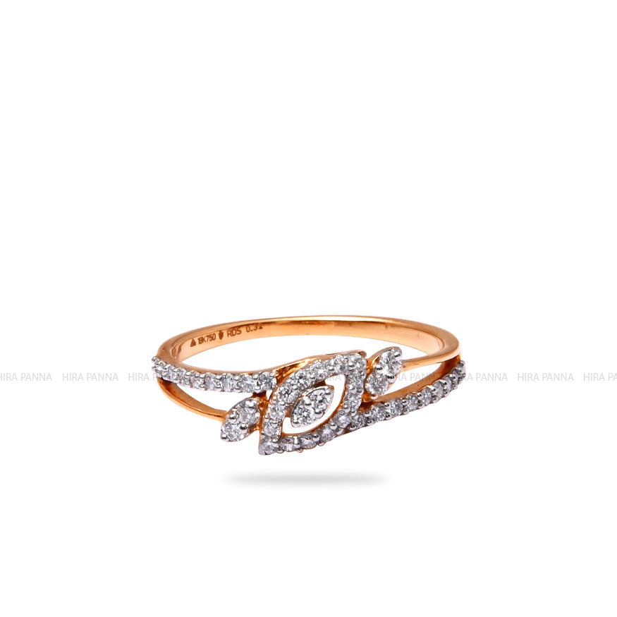 Rose Gold Diamond Ring