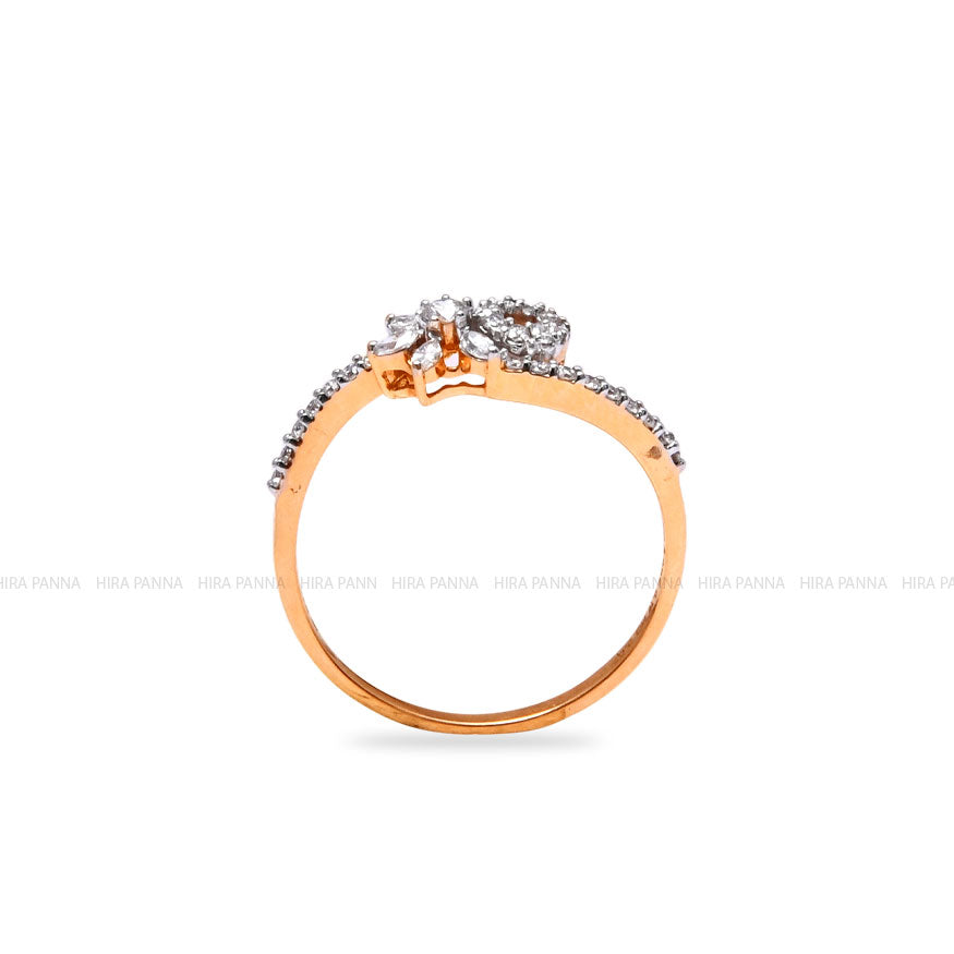 Rose Gold Diamond Ring