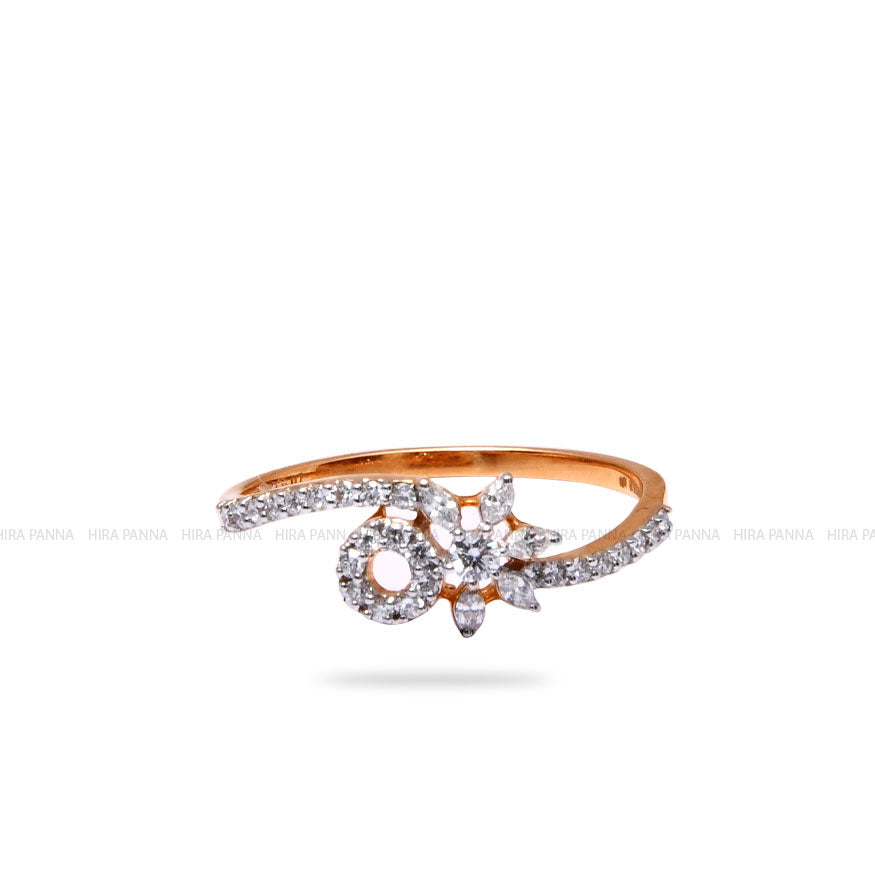 Rose Gold Diamond Ring