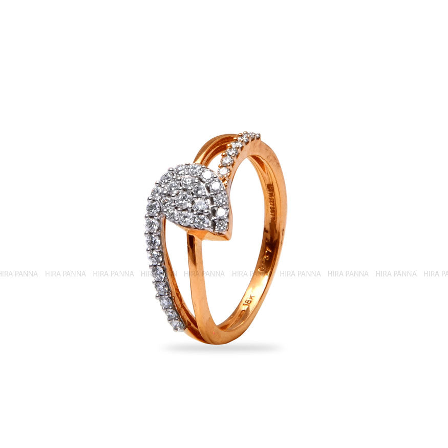 Rose Gold Diamond Ring