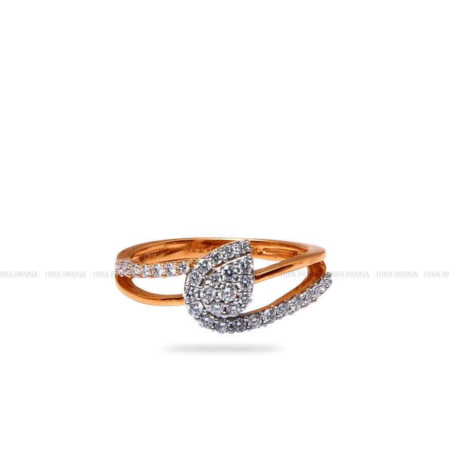 Rose Gold Diamond Ring