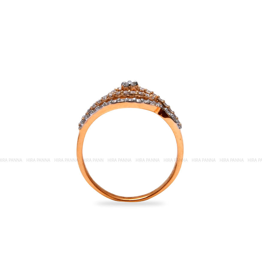 Rose Gold Diamond Ring