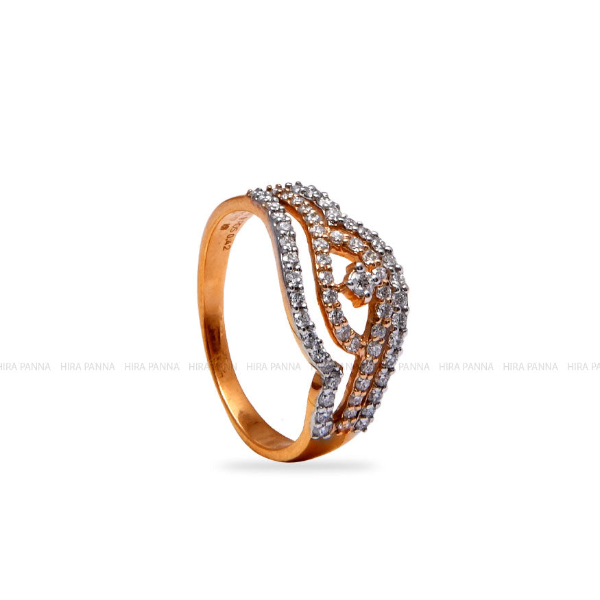 Rose Gold Diamond Ring