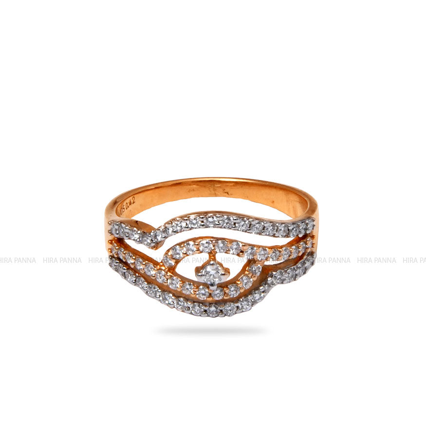 Rose Gold Diamond Ring