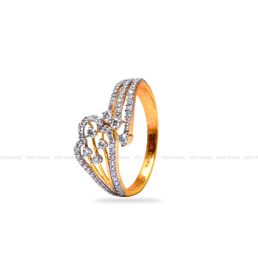 Rose Gold Diamond Ring