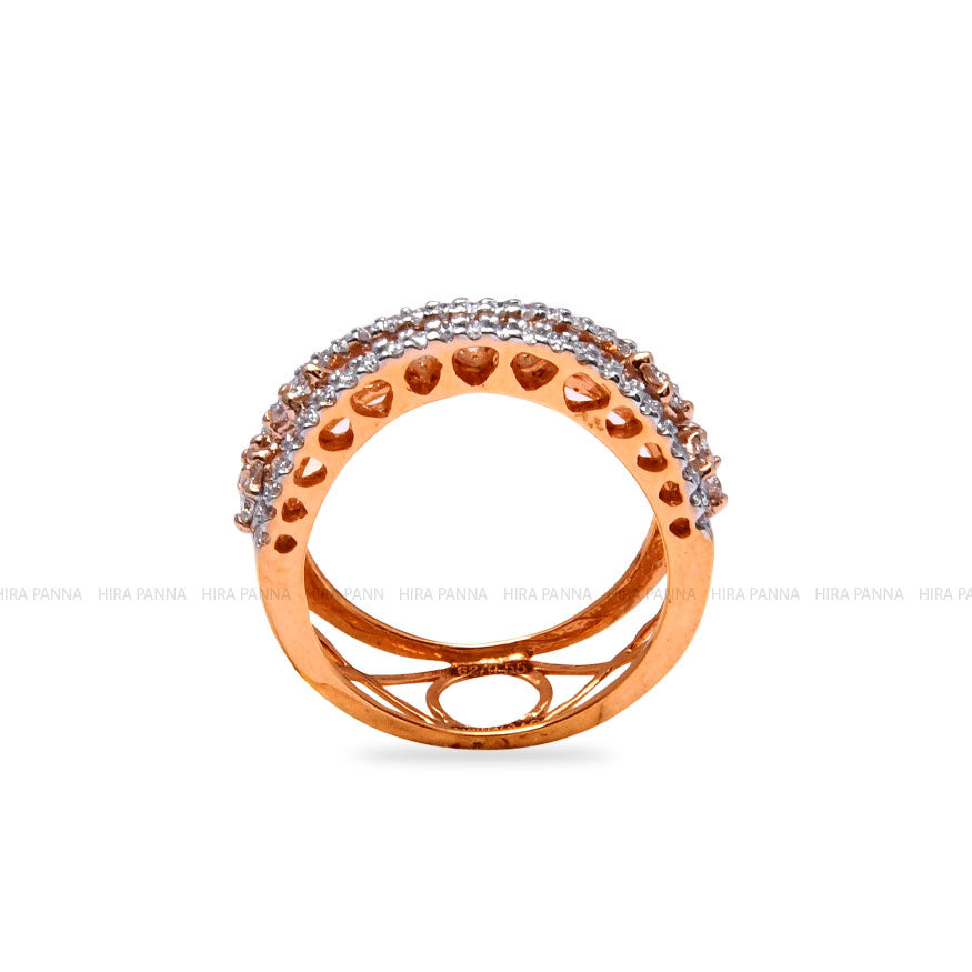 Rose Gold Diamond Ring