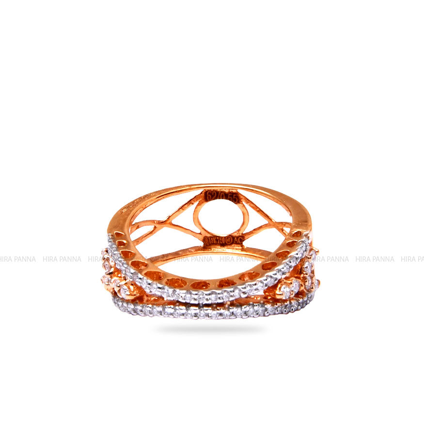 Rose Gold Diamond Ring