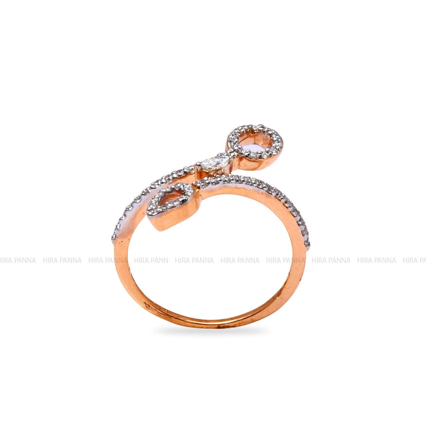 Rose Gold Diamond Ring