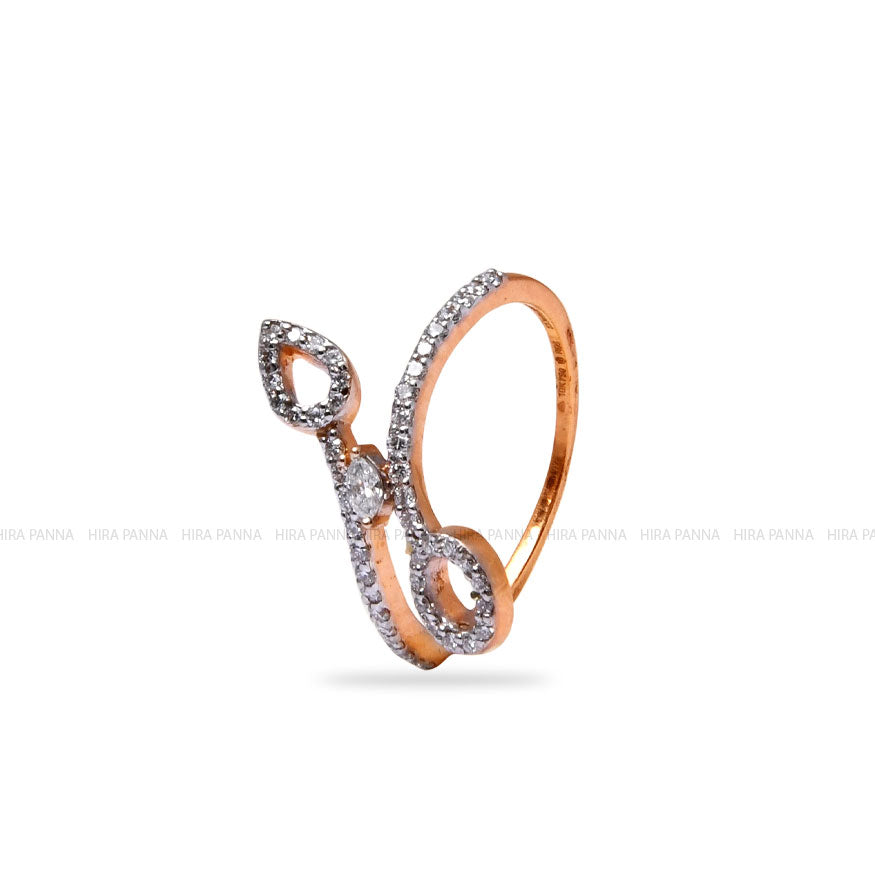 Rose Gold Diamond Ring