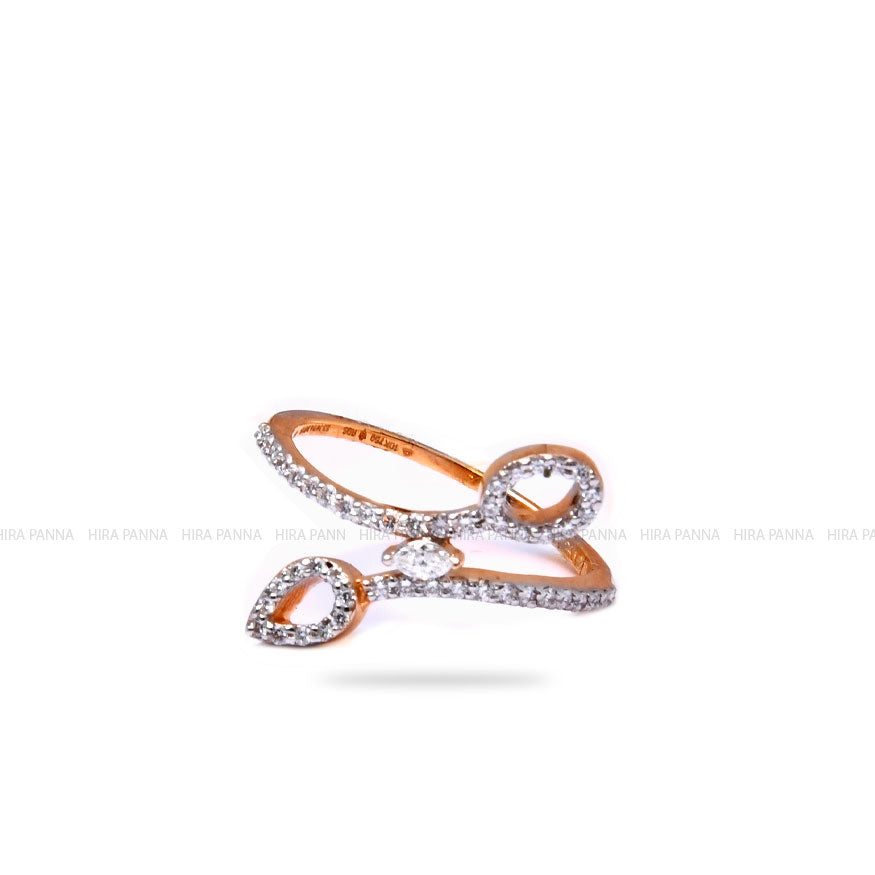 Rose Gold Diamond Ring