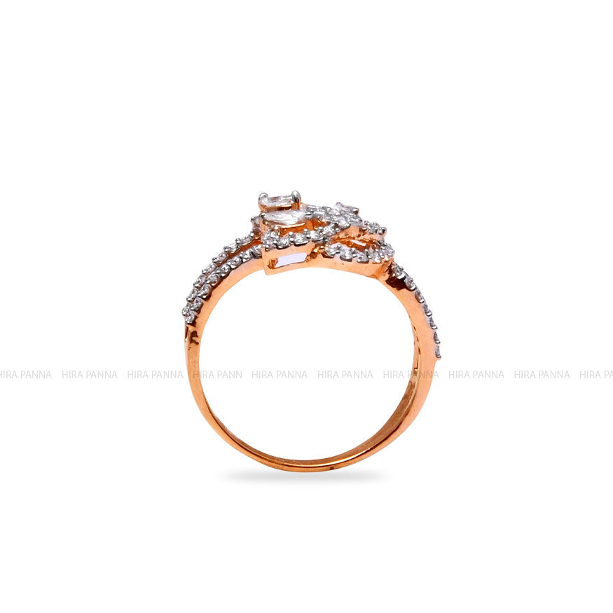 Rose Gold Diamond Ring