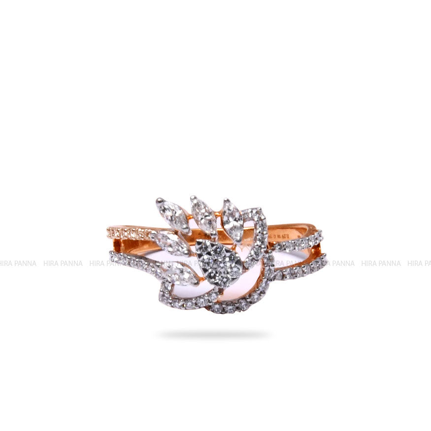 Rose Gold Diamond Ring