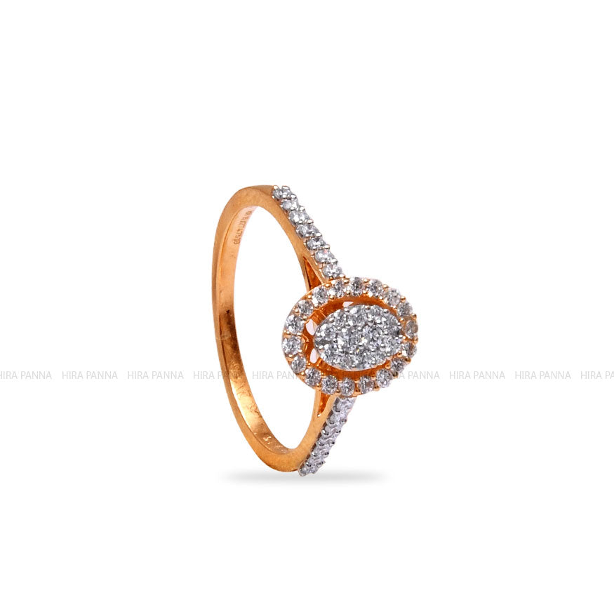 Rose Gold Diamond Ring