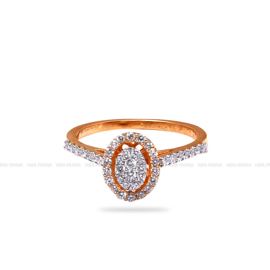 Rose Gold Diamond Ring