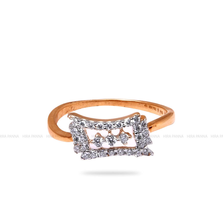 Rose Gold Diamond Ring