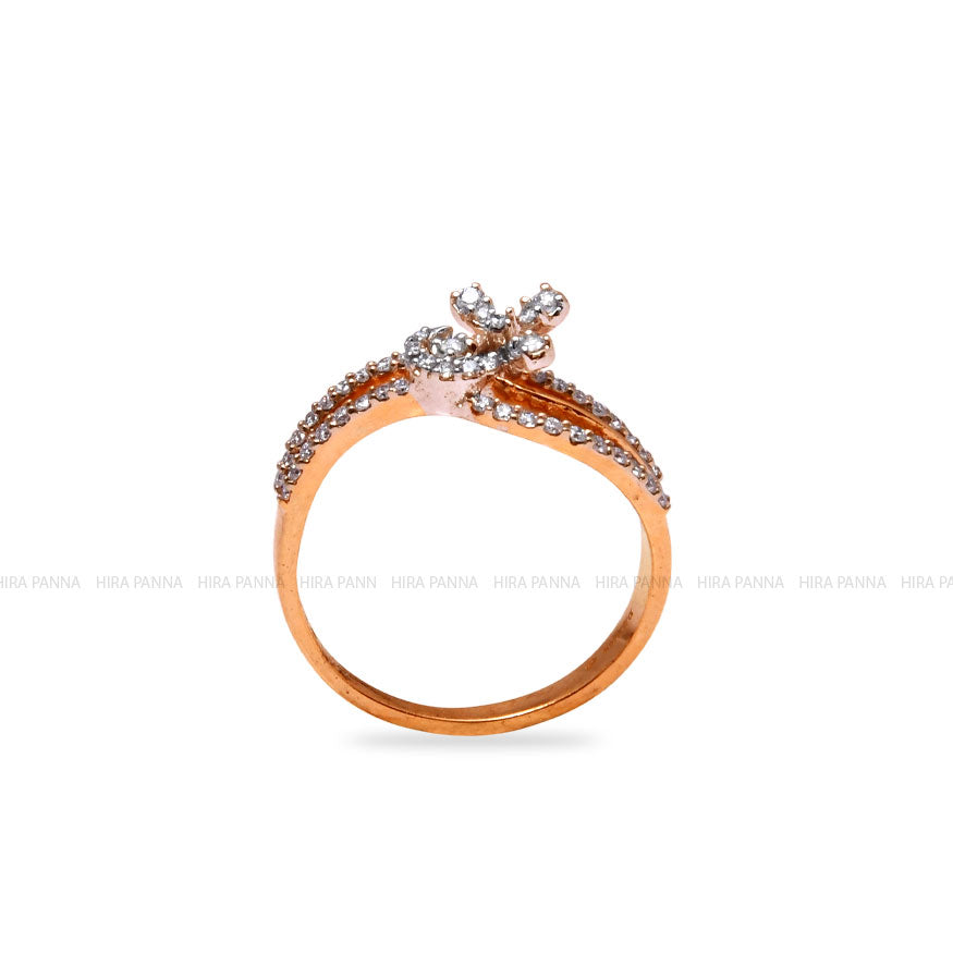 Rose Gold Diamond Ring