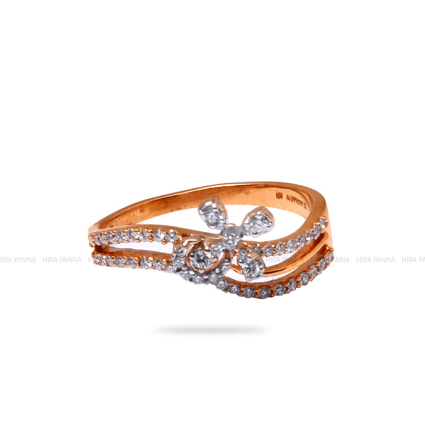 Rose Gold Diamond Ring