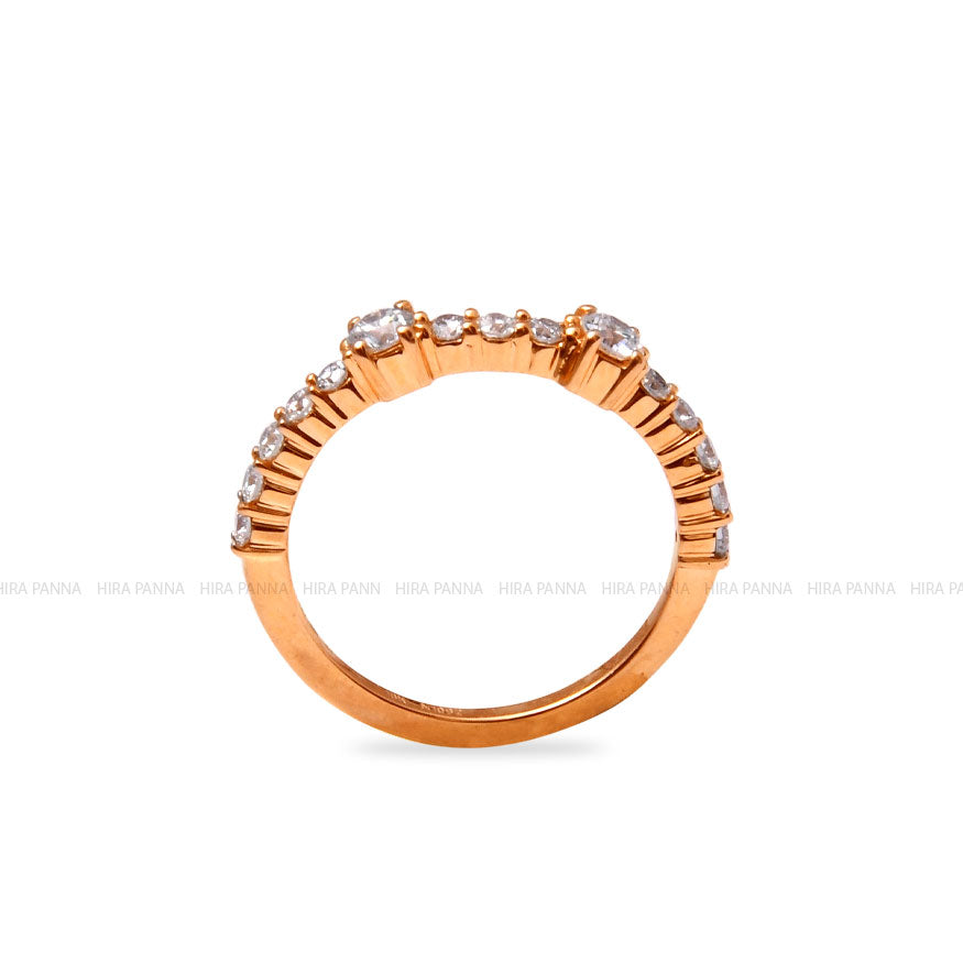 Rose Gold Diamond Ring