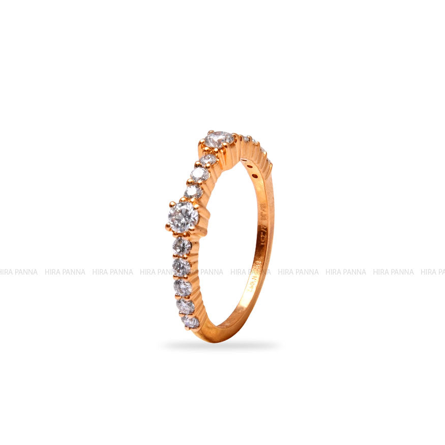 Rose Gold Diamond Ring