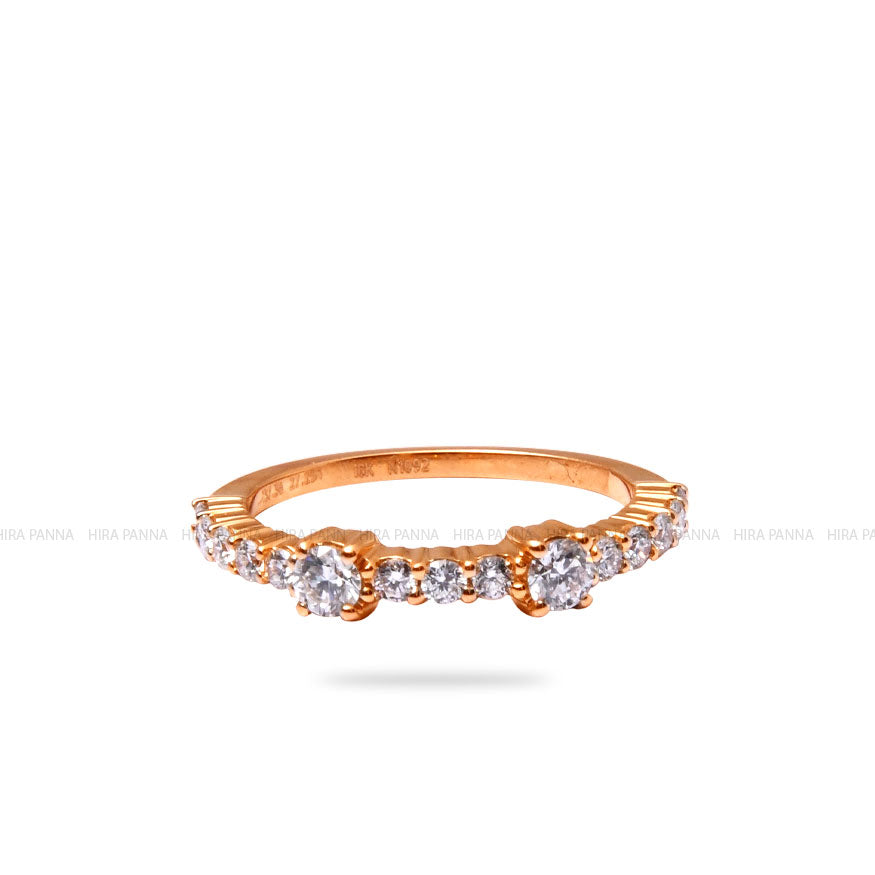 Rose Gold Diamond Ring