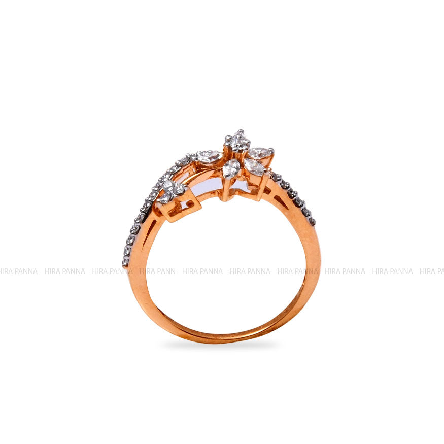 Rose Gold Diamond Ring