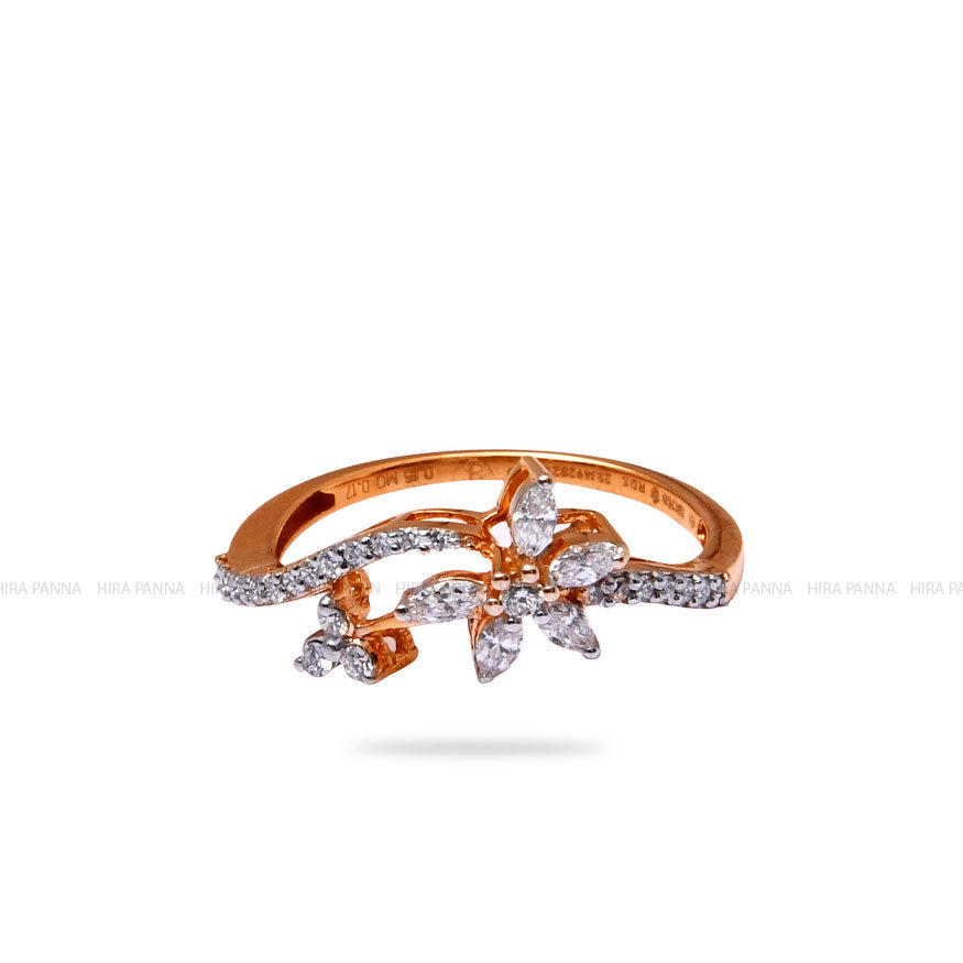 Rose Gold Diamond Ring