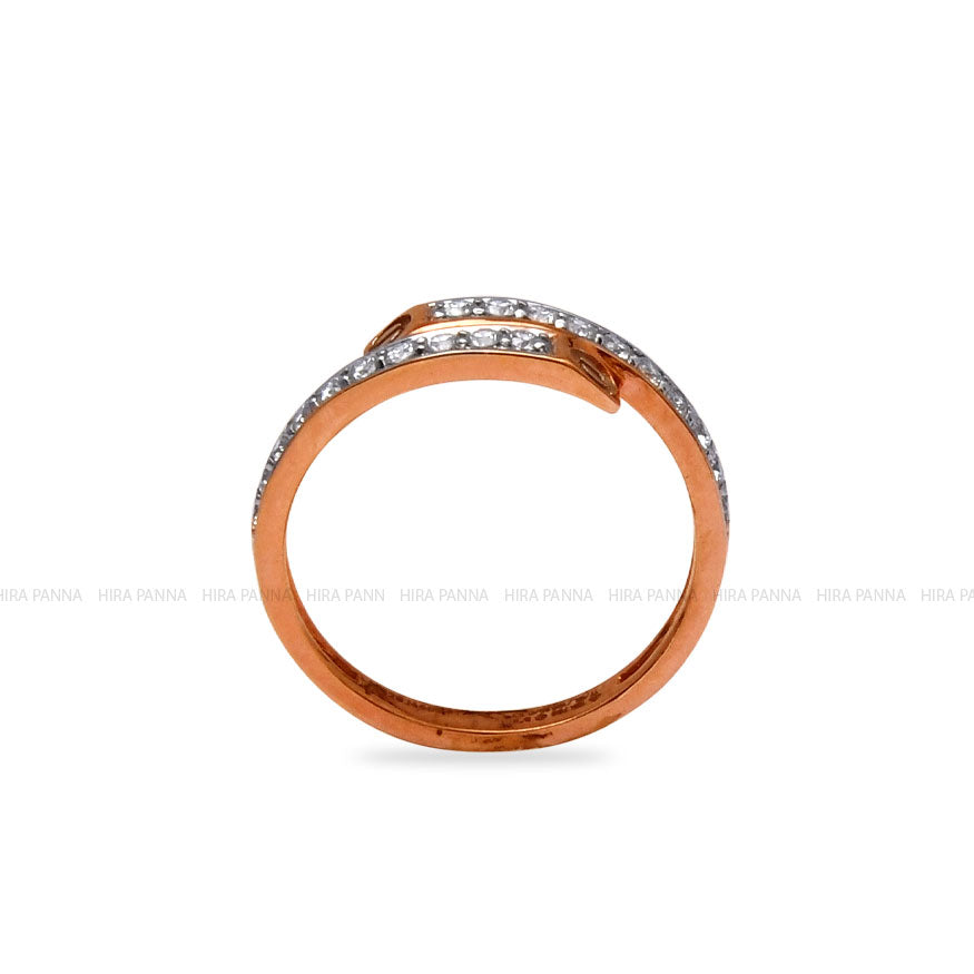 Rose Gold Diamond Ring